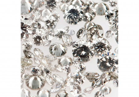 Natural Gray Melee Diamonds